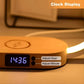 Wireless Charger, Clock  and LED Desk Lamp