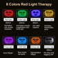 8 Farben LED -Gesichtsmaske mit Rotlichttherapie