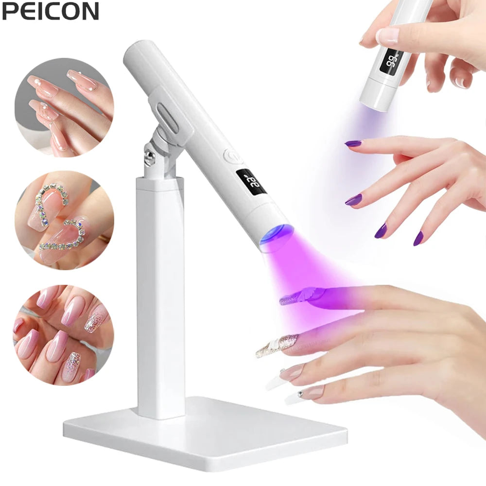 Innovative Mini-UV-Lamp for Perfect Nails