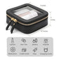 Waterproof Transparent PU Cosmetic Bag- Versatile Storage for On-the-Go