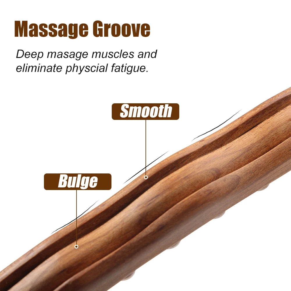 Wood Therapy Lymphatic Drainage Massage Stick