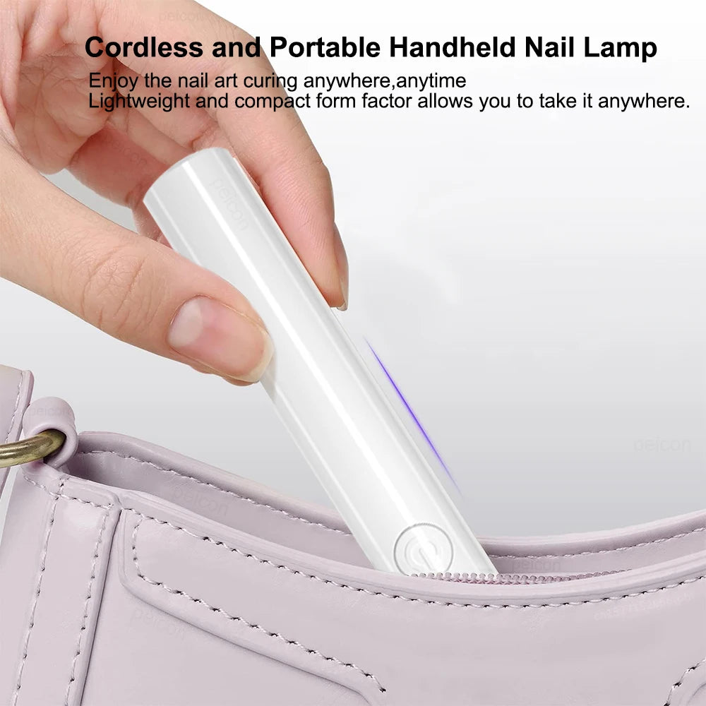 Innovative Mini-UV-Lamp for Perfect Nails