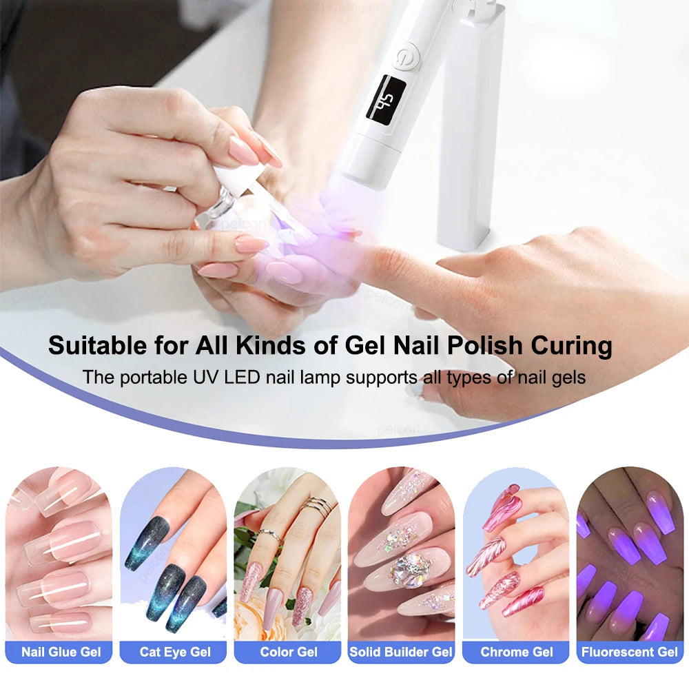 Innovative Mini-UV-Lamp for Perfect Nails